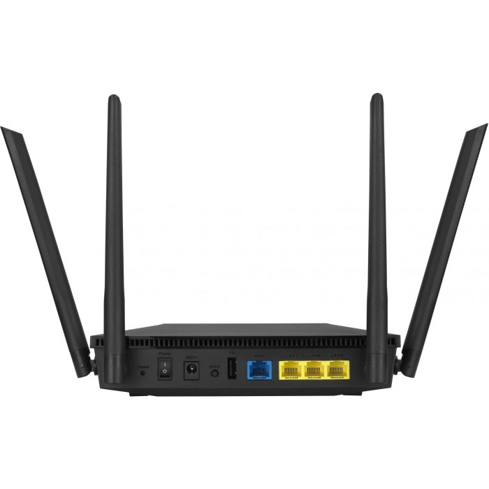 Asus RT-AX53U Router Inalámbrico WiFi 6 AX1800 Doble Banda 2.4/5GHz con 4 Antenas, 4 Puertos Gigabit y AiProtection 1 Asus RT-AX53U Router Inalámbrico WiFi 6 AX1800 Doble Banda 2.4/5GHz con 4 Antenas, 4 Puertos Gigabit y AiProtection 1