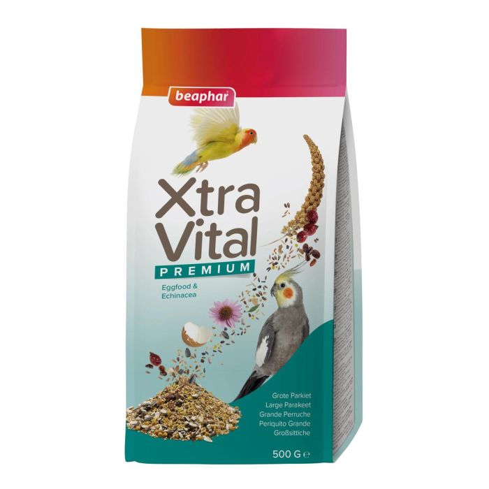 Beaphar Xtravital Periquitos Grandes 500 gr