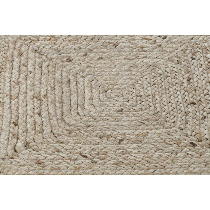 DKD Home Decor Alfombra Marron Yute Polyester 230 x 160 cm 2