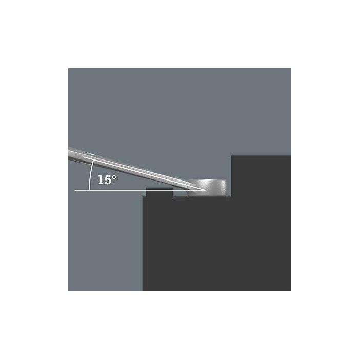 Wera 6003 Joker 15 Set 1 Juego de Llaves de Anillo y Boca Fijas, 5.5-19 mm, 15 Piezas 6