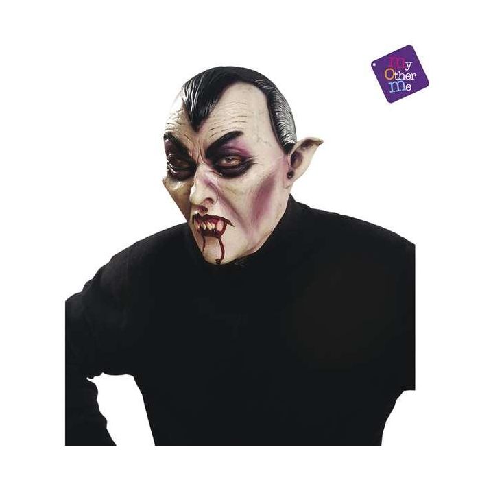 My Other Me Máscara de Látex Completa de Vampiro, Talla Única para Adultos 5