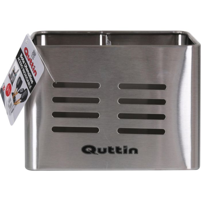 Quttin Bote Utensilios Inox 16 x 9 x 13 cm (12 Unidades) 1