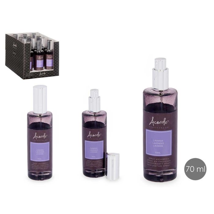 Aroma Hogar Acorde 70 ml Lavanda E Ylang - 4.5x16x4.5 cm (12 Unidades) Aroma Hogar Acorde 70 ml Lavanda E Ylang - 4.5x16x4.5 cm (12 Unidades)