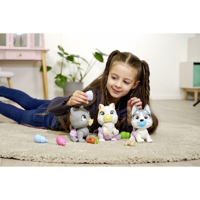 Smoby AAABK62987 Pamper Petz Husky para adoptar, con 4 accesorios, articulado y hace pipí, +3 años 5 Smoby AAABK62987 Pamper Petz Husky para adoptar, con 4 accesorios, articulado y hace pipí, +3 años 5