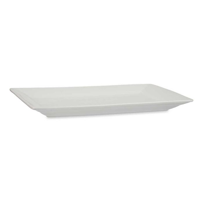 Bandeja Porcelana Blanca Rectangular 37Cm Vessia (8 Unidades) 1 Bandeja Porcelana Blanca Rectangular 37Cm Vessia (8 Unidades) 1