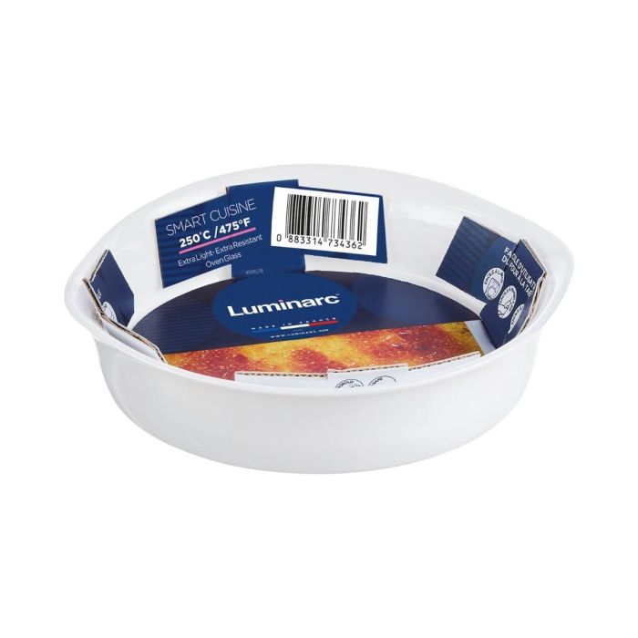 Luminarc Cazuela Smart Cuisine Opal Vidrio Templado Extra Resistente 14 cm Blanco. Apta Horno, Microondas y Lavavajillas. Fabricada en Francia. 5 Luminarc Cazuela Smart Cuisine Opal Vidrio Templado Extra Resistente 14 cm Blanco. Apta Horno, Microondas y Lavavajillas. Fabricada en Francia. 5