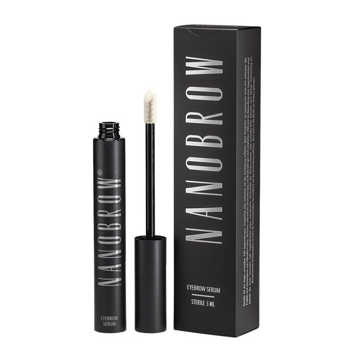Nanobrow Sérum para Cejas 5 ml - Tratamiento Fortalecedor y Nutritivo para Cejas Más Oscuras y Densas en 30 Días