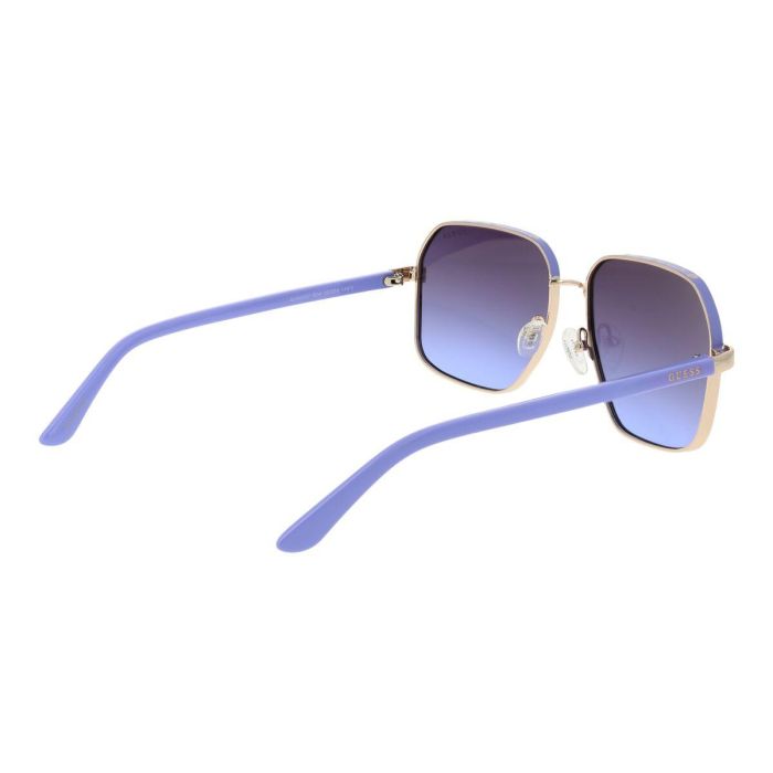 Guess Gafas GU00107 92W - Gafas de Sol para Mujer, Azul, Cuadradas 1