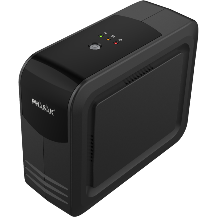 Phasak PH 9499 SAI Línea Interactiva Smart Lite 950VA/570W 3 Salidas Torre para PC Gaming y APFC