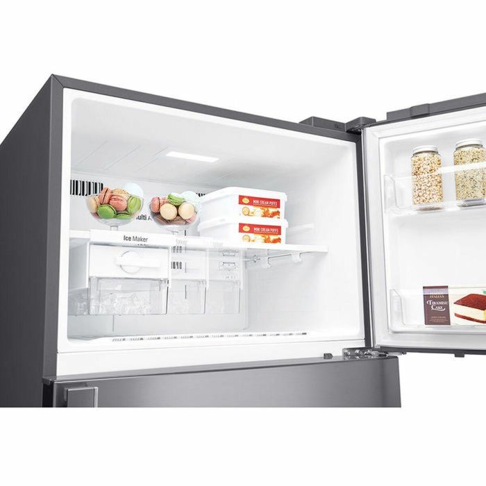 Frigorífico combinado LG GTF916PZPED 184 630 L Acero Platino 3 Frigorífico combinado LG GTF916PZPED 184 630 L Acero Platino 3
