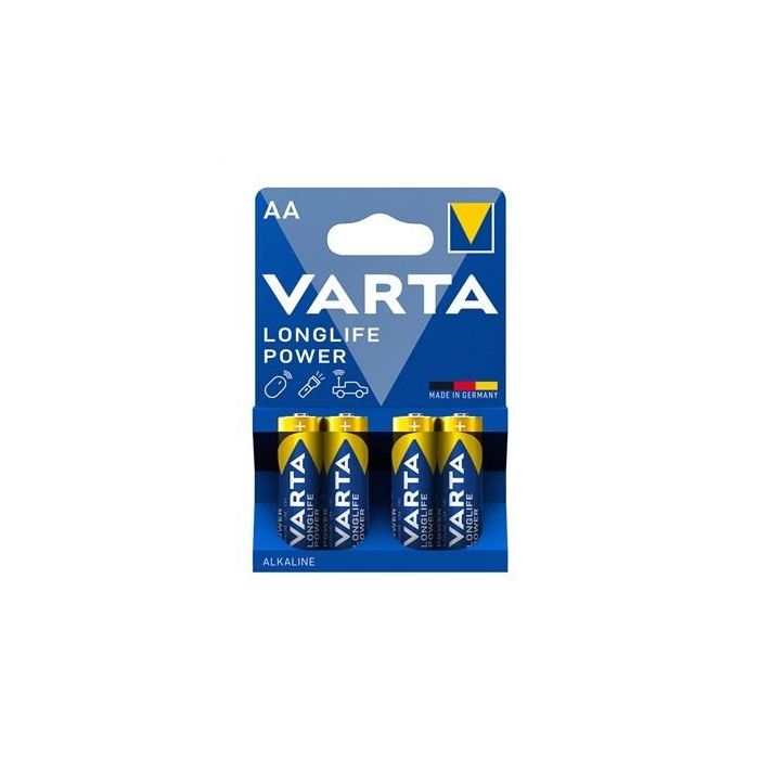 Pila varta alkalina longlife power lr06 aa (blister 4 unid.) 1