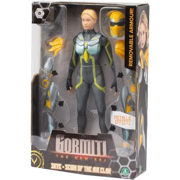 Gormiti GRV033 Figura articulada Scion con armadura Air Model, 27 cm, a partir de 4 años 3 Gormiti GRV033 Figura articulada Scion con armadura Air Model, 27 cm, a partir de 4 años 3