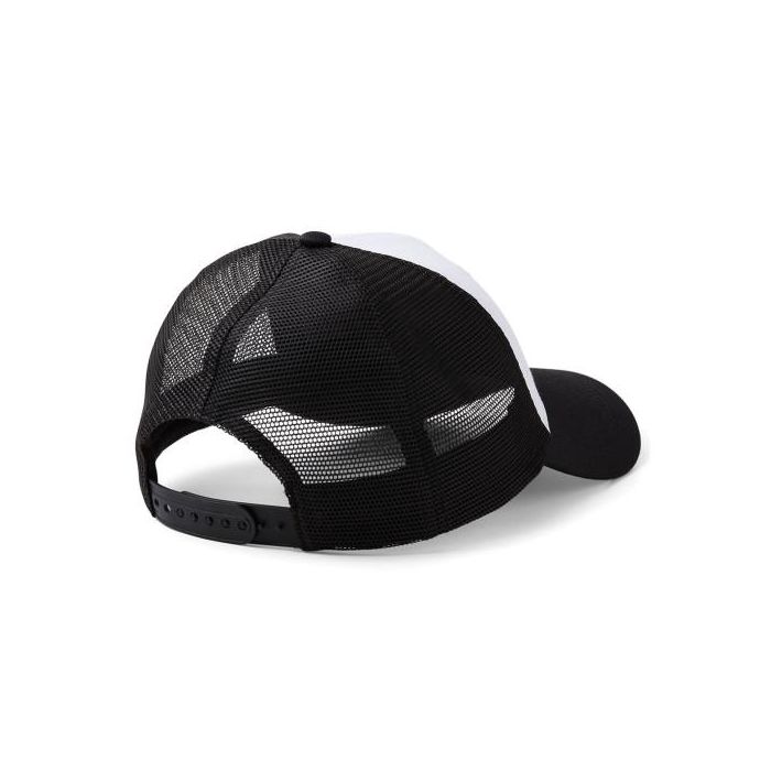 Cricut 2009419 Gorra de béisbol de malla y poliéster para adulto unisex, color negro y blanco 1