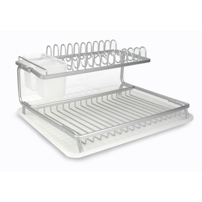 Confortime Escurreplatos Alluma 39.5 cm Largo x 32.5 cm Ancho x 19 cm Alto (6 Unidades) 2 Confortime Escurreplatos Alluma 39.5 cm Largo x 32.5 cm Ancho x 19 cm Alto (6 Unidades) 2