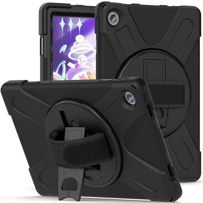 eSTUFF TB-125F/TB-128F Funda Defender a Prueba de Golpes para Lenovo TAB M10 Plus Gen 3 10.6 2022 - Negra con Correa de Mano y Hombro 1 eSTUFF TB-125F/TB-128F Funda Defender a Prueba de Golpes para Lenovo TAB M10 Plus Gen 3 10.6 2022 - Negra con Correa de Mano y Hombro 1