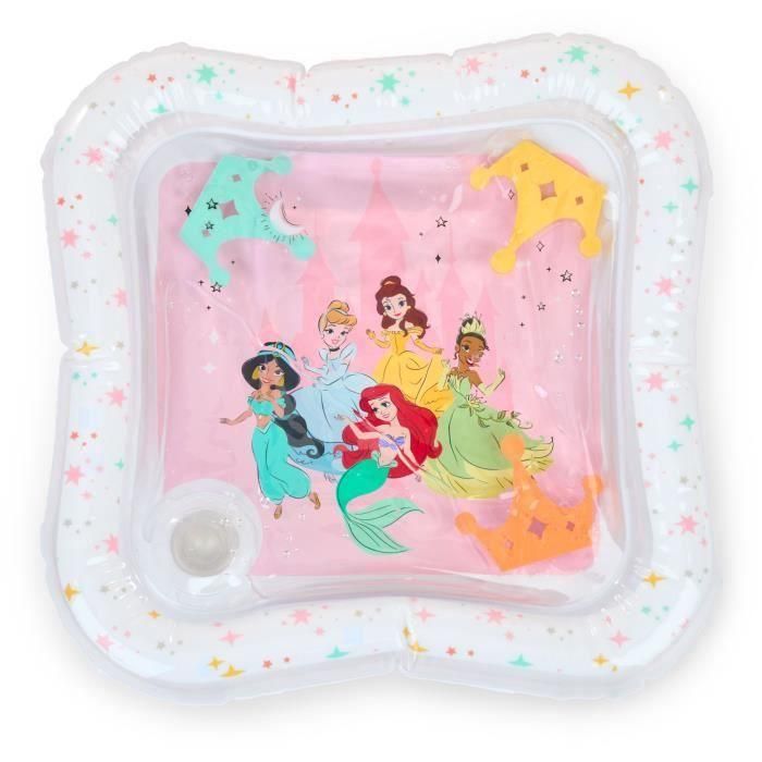 Disney Baby Colchoneta de Agua Princesas para Bebé – Juego Sensorial y Educativo Hinchable – Desde Nacimiento, Fácil Limpieza