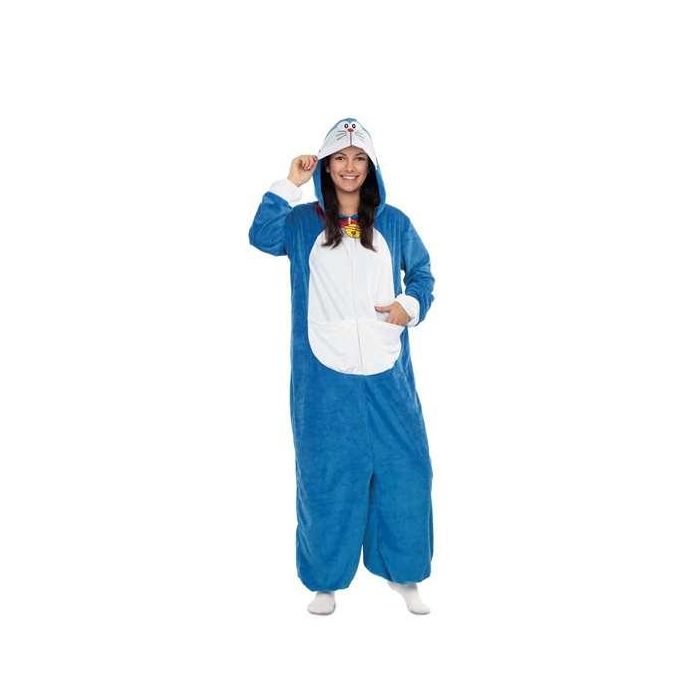 My Other Me Disfraz Doraemon Jumpsuit para Adulto Talla M-L, 100% Poliéster Multicolor 0 My Other Me Disfraz Doraemon Jumpsuit para Adulto Talla M-L, 100% Poliéster Multicolor 0