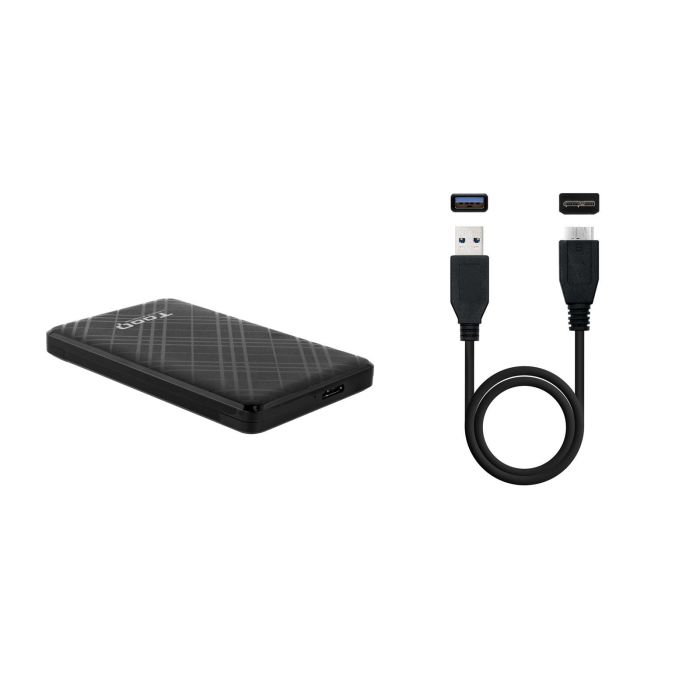 TooQ TQE-2500B Caja Externa para Disco Duro 2.5" HDD/SSD USB 3.1 Gen 1 (5Gbps) SATA UASP Sin Tornillos Negro 2 TooQ TQE-2500B Caja Externa para Disco Duro 2.5" HDD/SSD USB 3.1 Gen 1 (5Gbps) SATA UASP Sin Tornillos Negro 2