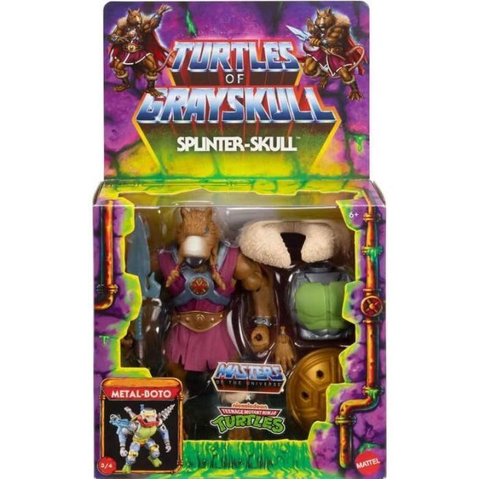 Figura Splinter-Skull Turtles of Grayskull Masters of the Universe 14cm 5 Figura Splinter-Skull Turtles of Grayskull Masters of the Universe 14cm 5