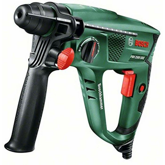 Bosch PBH 2500 SRE Martillo Perforador Eléctrico SDS+ 22mm Hormigón / 30mm Madera / 13mm Acero + 6 Brocas SDS 12 Bosch PBH 2500 SRE Martillo Perforador Eléctrico SDS+ 22mm Hormigón / 30mm Madera / 13mm Acero + 6 Brocas SDS 12