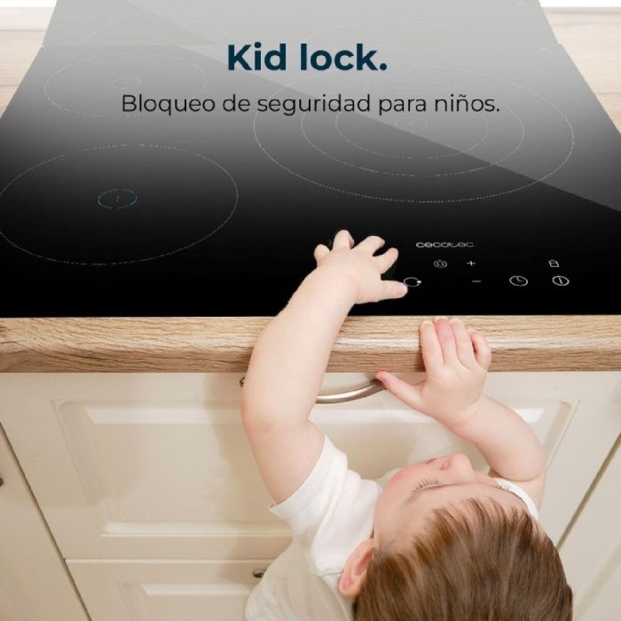 Placa de Inducción Cecotec Bolero Squad V 3001 3 Placa de Inducción Cecotec Bolero Squad V 3001 3