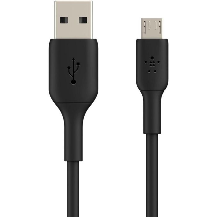 Belkin Cab005Bt1Mbk Cable Boost Charge USB-A a Micro-USB de 1 Metro, Negro, para Carga y Transferencia de Datos Segura y Fiable 2