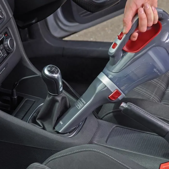 Black + Decker Aspiradora Manual para Automóviles ADV1200-XJ, 12V, 5m Cable, 610ml 4