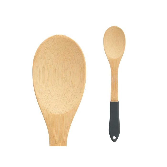 Pala Cuchara de Bambú Negro Kinvara 7x36.5x1.7 cm (24 Unidades) Pala Cuchara de Bambú Negro Kinvara 7x36.5x1.7 cm (24 Unidades)
