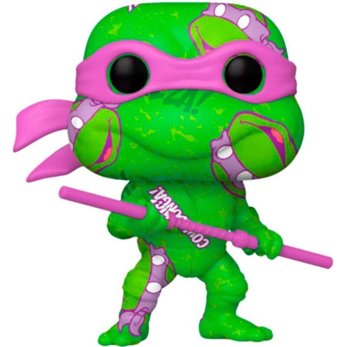 Figura POP Tortugas Ninja Donatello Artist + Case Exclusive 1