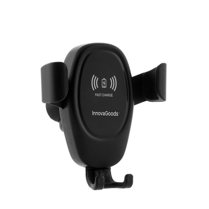 Soporte de Móvil con Cargador Inalámbrico para Coches Wolder InnovaGoods 4 Soporte de Móvil con Cargador Inalámbrico para Coches Wolder InnovaGoods 4