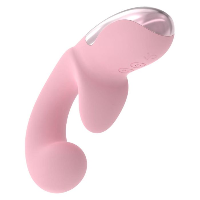 Vibrador Doble Estimulación Dream Toys Glam Rosa 3