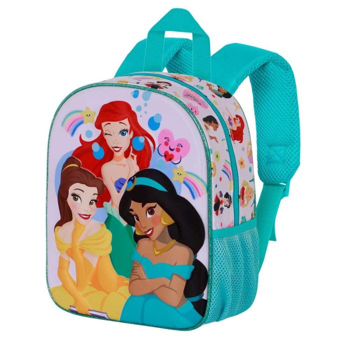 Mochila 3D Elite Rainbows Disney Princesas Multicolor Mochila 3D Elite Rainbows Disney Princesas Multicolor