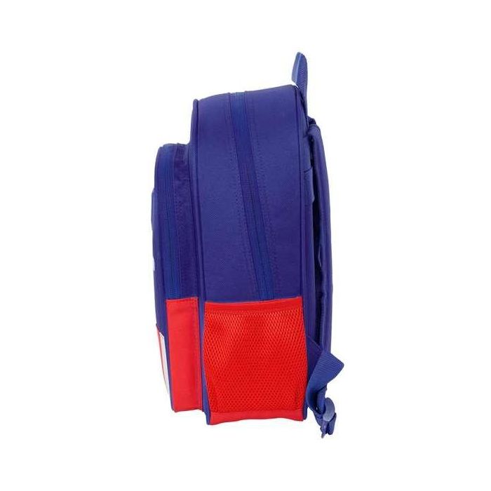 Safta Mochila Infantil Adaptable a Carro Atlético de Madrid 27x33x10 cm 2
