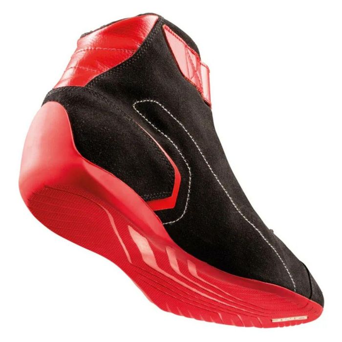 Botines Racing OMP FIRST Negro/Rojo 44 2