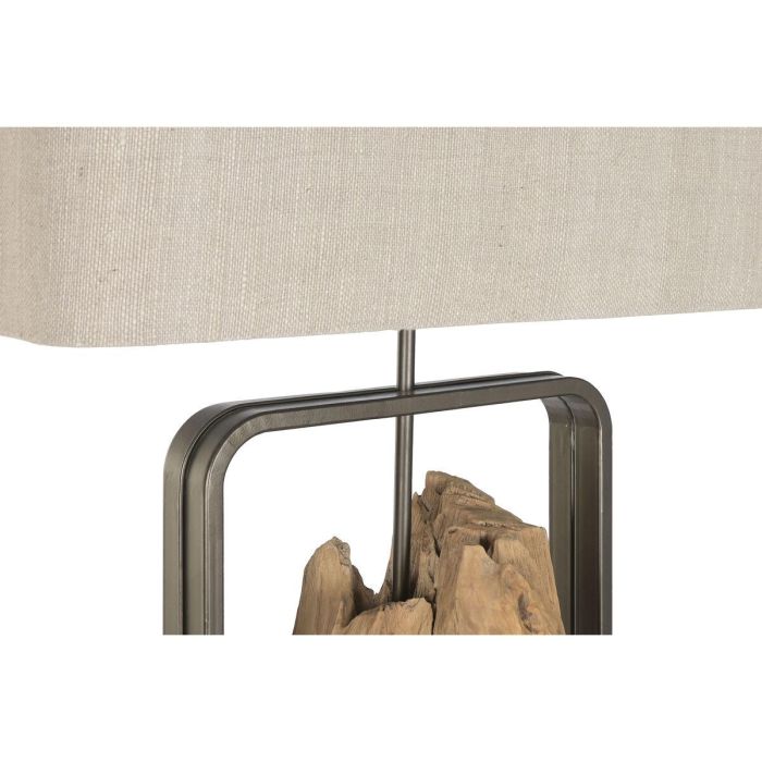 Lámpara de Pie Home ESPRIT Negro Beige Natural 220 V 60 X 25 X 192 CM 5 Lámpara de Pie Home ESPRIT Negro Beige Natural 220 V 60 X 25 X 192 CM 5