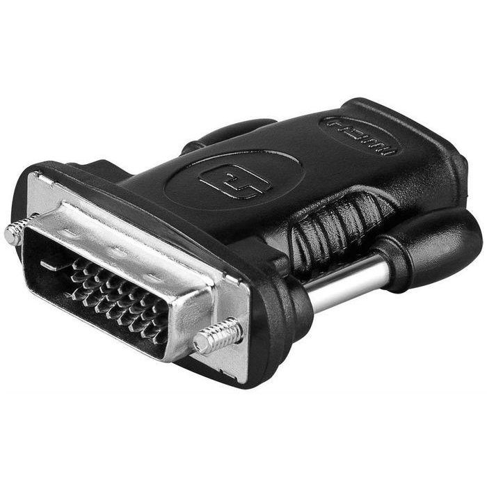 MicroConnect Adaptador HDMI a DVI-D para Monitor - Cable Conversor de HDMI Macho a DVI Hembra