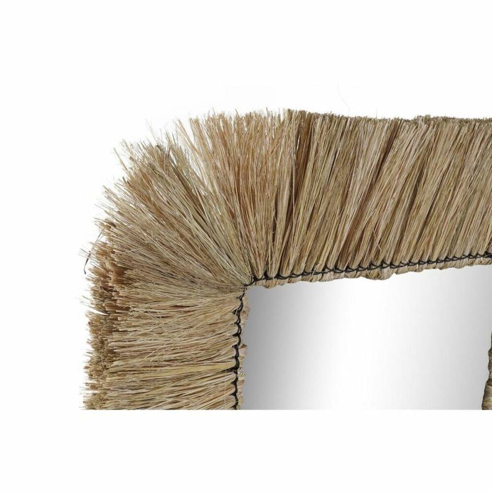Espejo de pared DKD Home Decor Natural Bali 55 x 3 x 55 cm (55 Piezas) 1