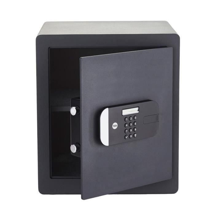 YALE Caja fuerte alta seguridad blindada acero con cerradura electrónica, certificación SKG, 35.5 L, H.40 x W.35 x D.34 cm 2