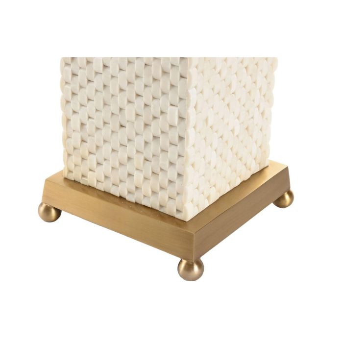 Lampara Sobremesa Item Home DKD Home Decor Dorado Blanco 36 x 57 x 14 cm 2 Lampara Sobremesa Item Home DKD Home Decor Dorado Blanco 36 x 57 x 14 cm 2
