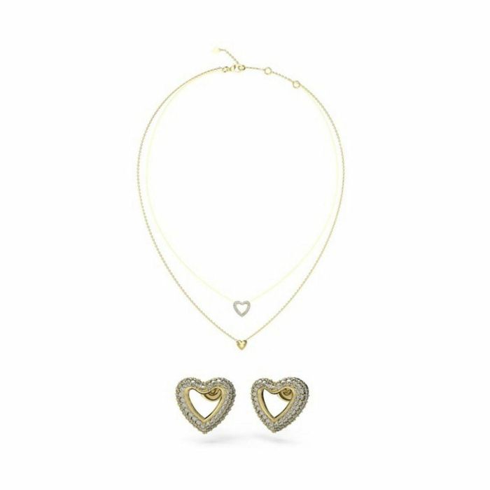Conjunto Collar y Pendientes Mujer Guess JUBS05076JWYGT-U Dorado 0 Conjunto Collar y Pendientes Mujer Guess JUBS05076JWYGT-U Dorado 0