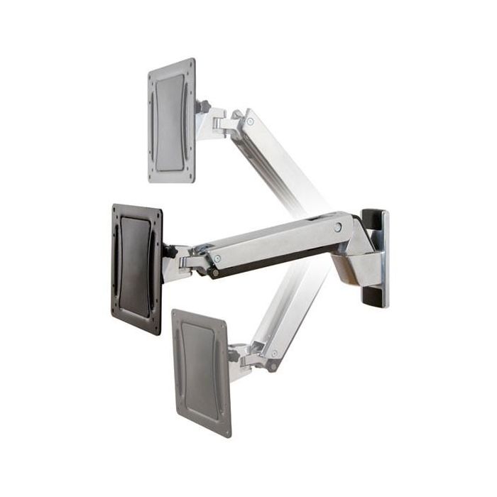 Ergotron Interactive TV Arm para Pantallas de 30" a 55", Soporta hasta 18,2 kg, Aluminio