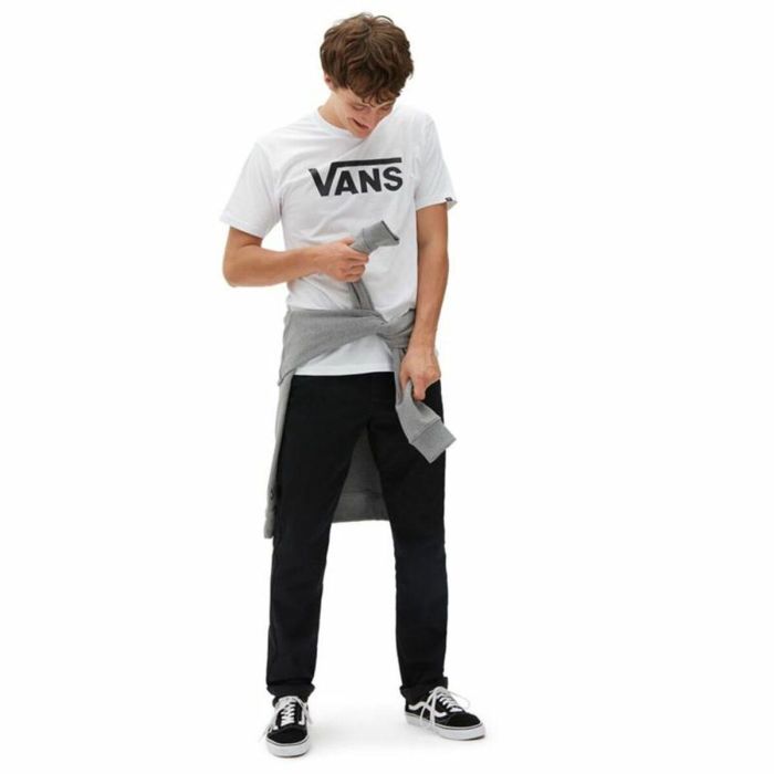 Camiseta de Manga Corta Hombre Vans Mn Classic Blanco Negro 31-34 1