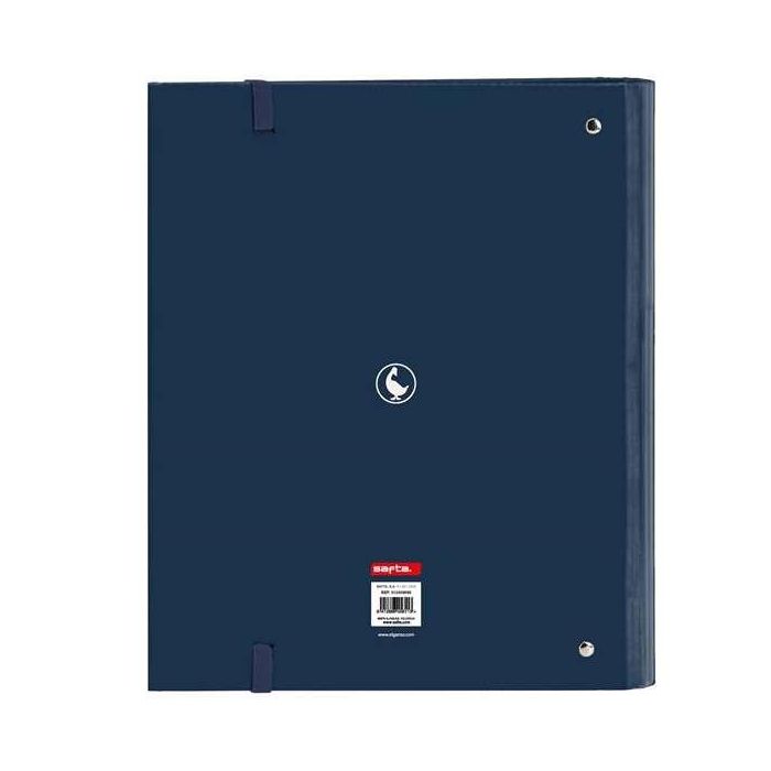 Safta Carpeta De Anillas 4x35 mm A4 Recambio 100H 5x5 mm C-Separadores T-Duras El Ganso "Classic" Azul 2 Safta Carpeta De Anillas 4x35 mm A4 Recambio 100H 5x5 mm C-Separadores T-Duras El Ganso "Classic" Azul 2
