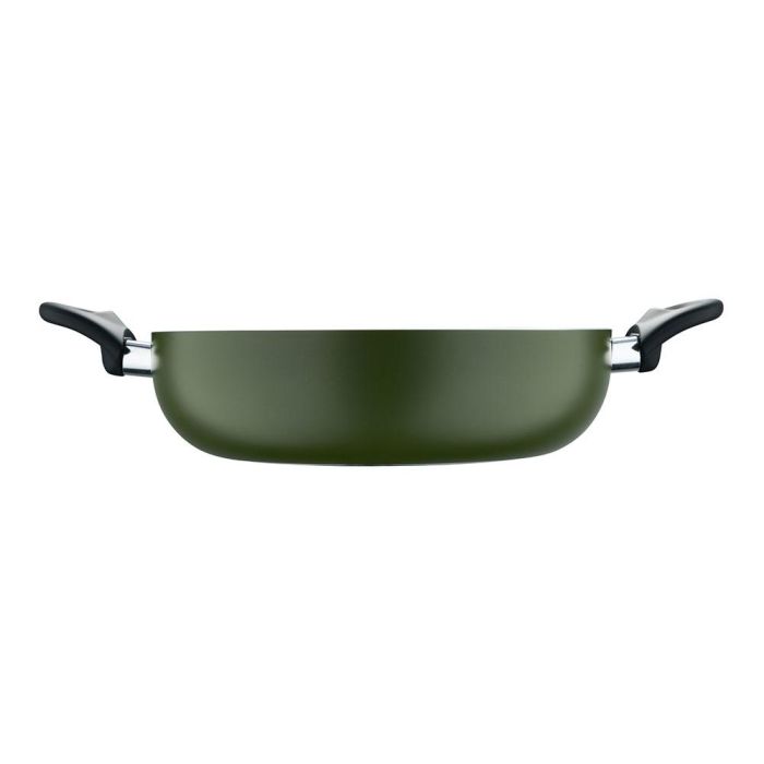 Olla baja de aluminio prensado con tapa, inducción, experto ø28 x 8 cm 4 Olla baja de aluminio prensado con tapa, inducción, experto ø28 x 8 cm 4