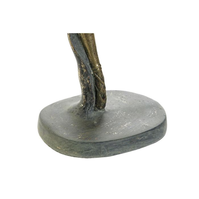 Figura Glam DKD Home Decor Dorado Gris 10 x 43 x 15 cm (3 Unidades) 1 Figura Glam DKD Home Decor Dorado Gris 10 x 43 x 15 cm (3 Unidades) 1