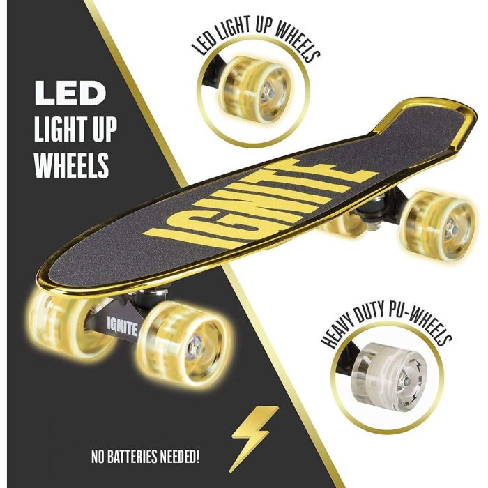 Mondo Urban Slide Set - IGNITE Combo Set Tyro Monopatín y Protecciones - Dorado MON8001011255689 6 Mondo Urban Slide Set - IGNITE Combo Set Tyro Monopatín y Protecciones - Dorado MON8001011255689 6