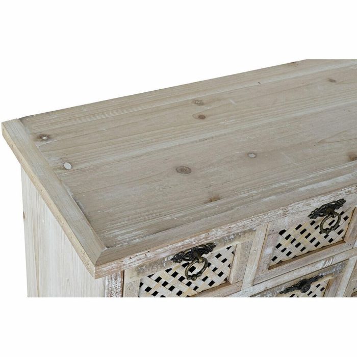 Cajonera DKD Home Decor Marrón claro Abeto Cottage Decapé 89 x 30 x 98 cm 5