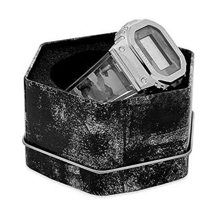 Reloj Digital Casio G-Shock Metal GM-5600SCM-1ER/ 49mm/ Blanco