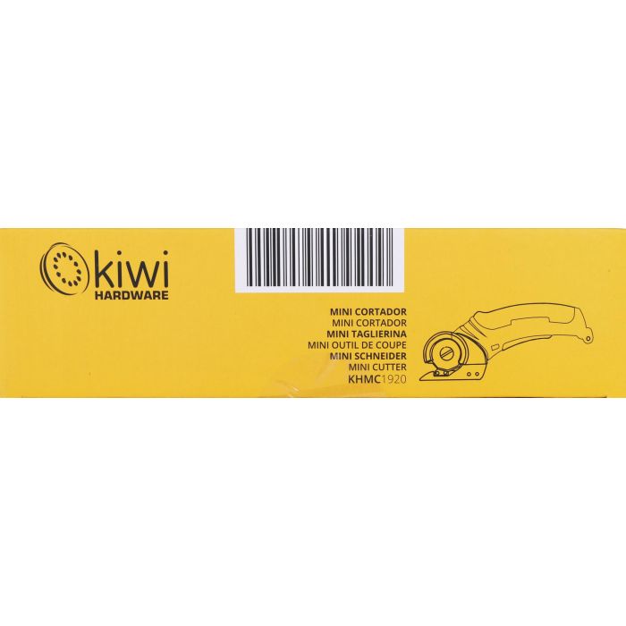 Kiwi Mini Cortador Eléctrico de 240 RPM con Conexión USB, Medidas 7x10x23 cm y Peso 2.20 kg (4 Unidades) 3