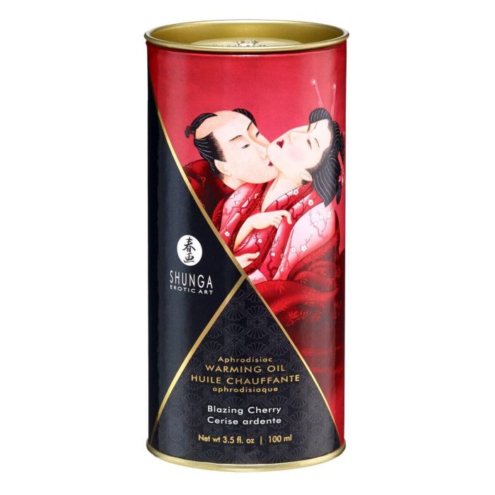 Aceite de Masaje Afrodisíaco Shunga Blazing cherry 100 ml 1